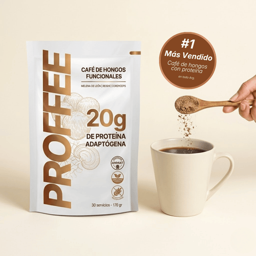 Café Proteico con Blend de Hongos - 170gr