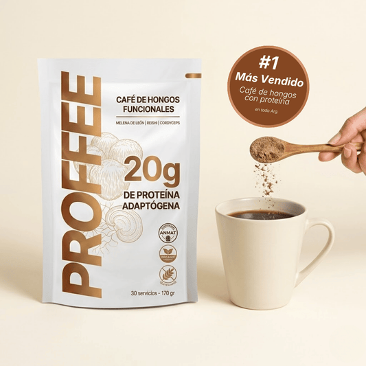 Café Proteico con Blend de Hongos - 170gr